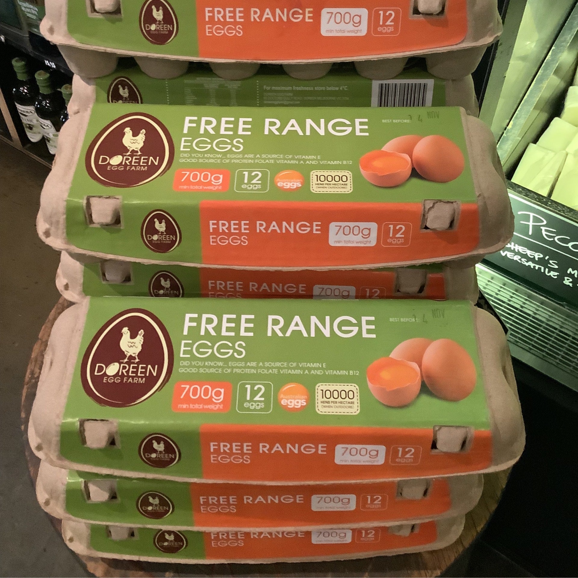 free range eggs 12